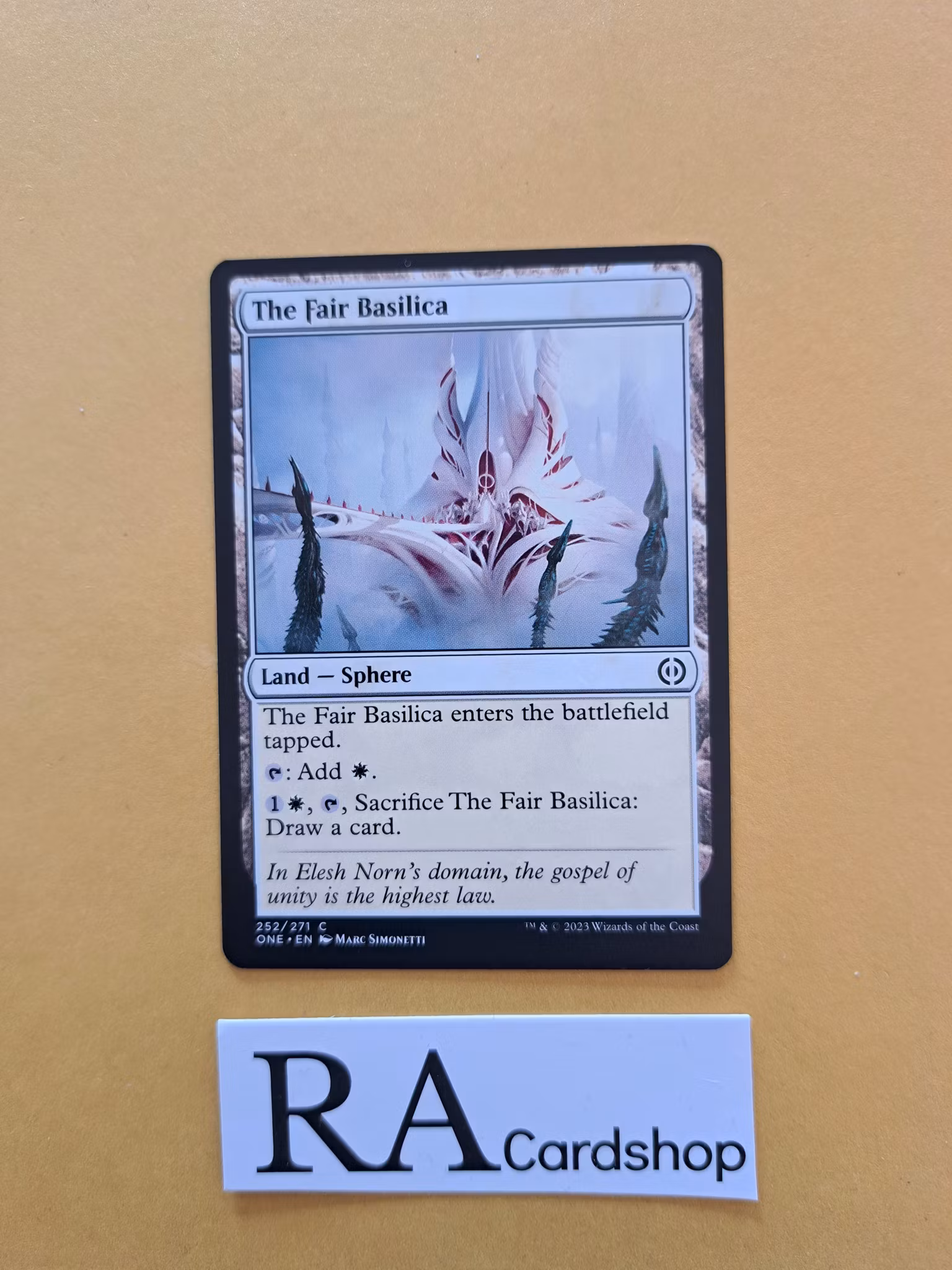 The Fair Basilica Common 252/271 Phyrexia All Will Be One Magic the Gathering