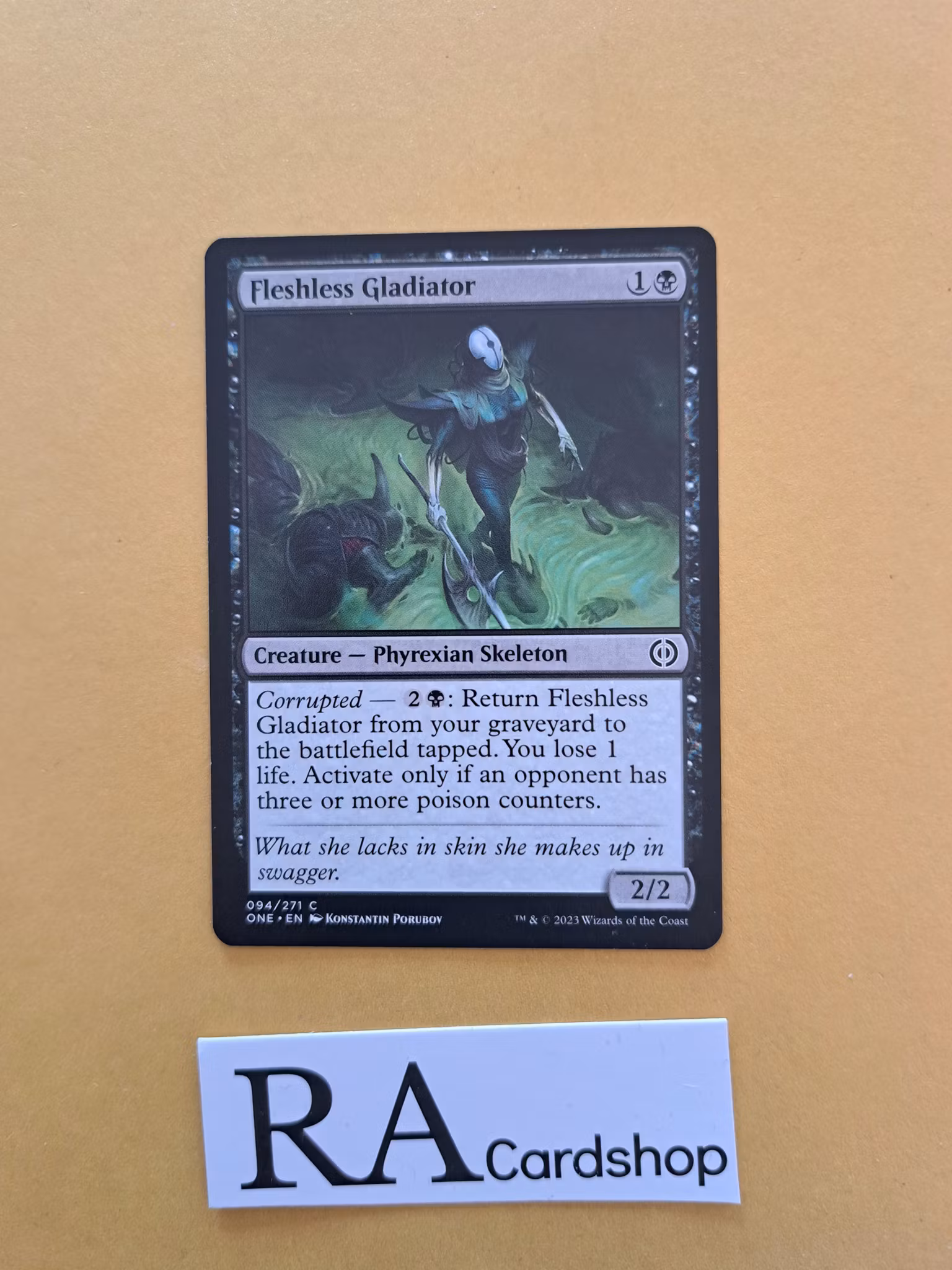 Fleshless Gladiator Common 094/271 Phyrexia All Will Be One Magic the Gathering