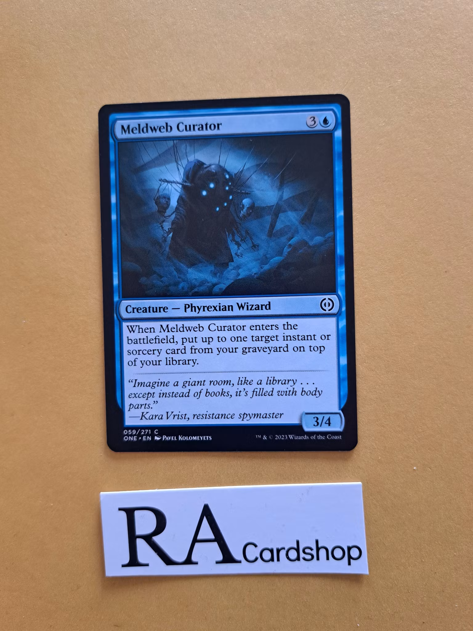 Meldweb Curator Common 059/271 Phyrexia All Will Be One Magic the Gathering