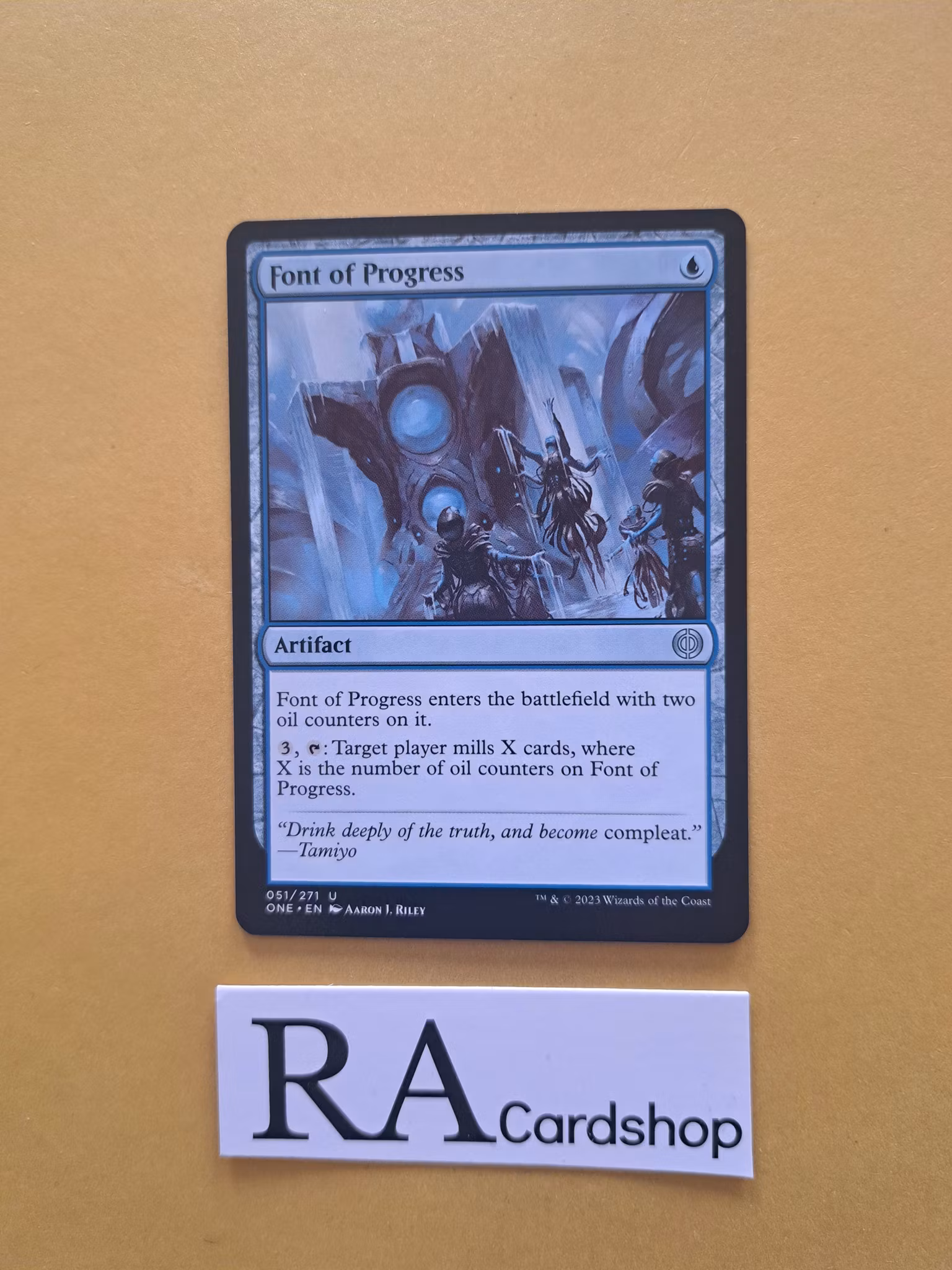 Font of Progress Uncommon 051/271 Phyrexia All Will Be One Magic the Gathering