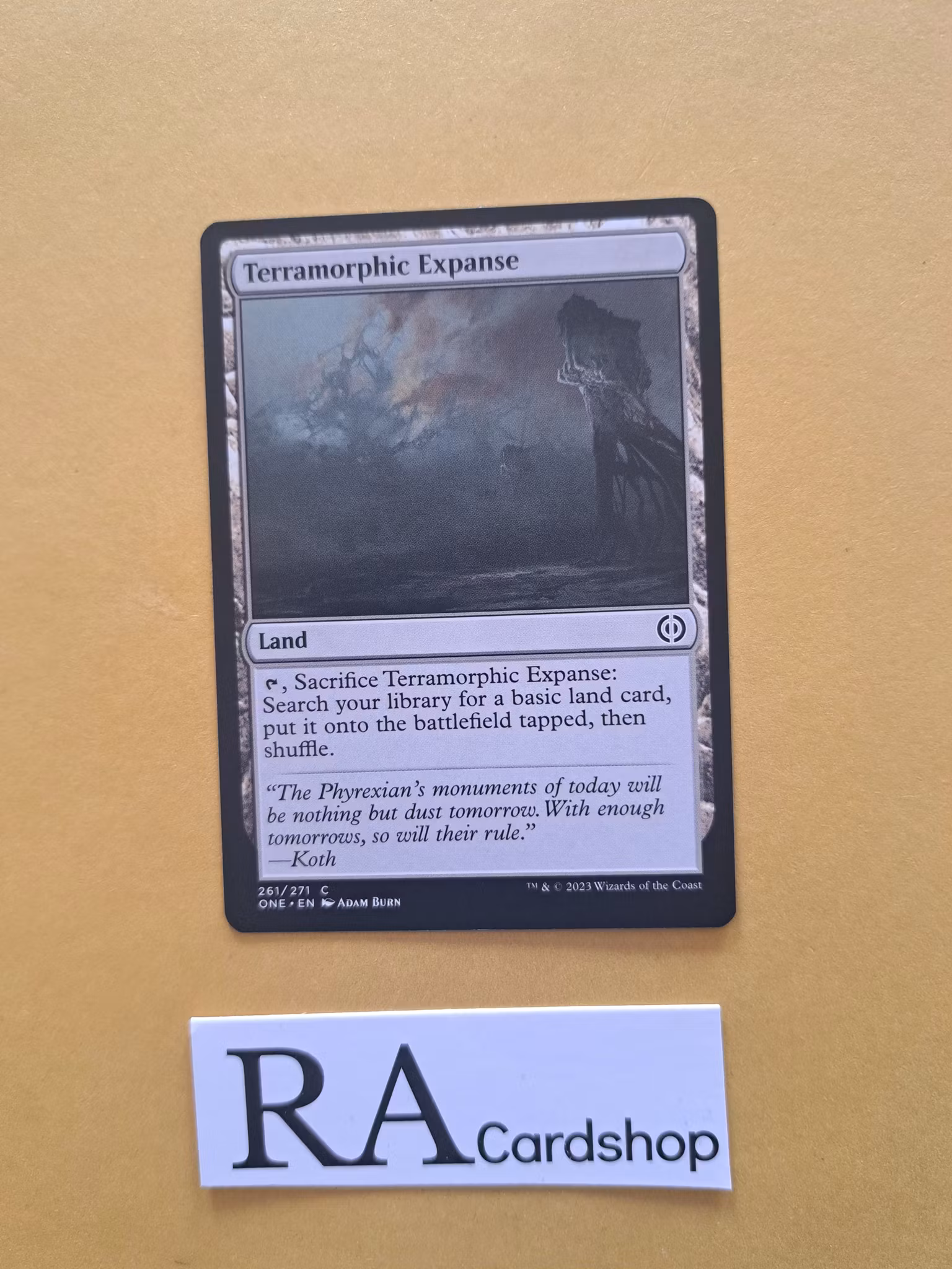 Terramorphic Expanse Common 261/271 Phyrexia All Will Be One Magic the Gathering