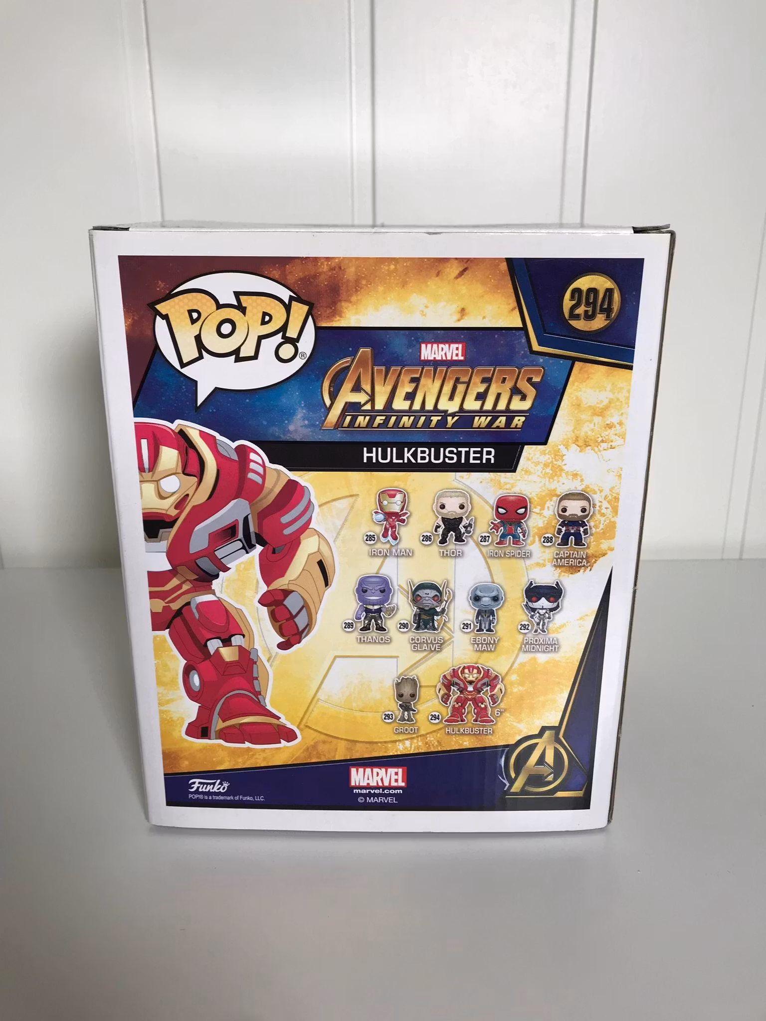 Hulkbuster (Marvel) Avengers Infinity War Funko Pop! 294