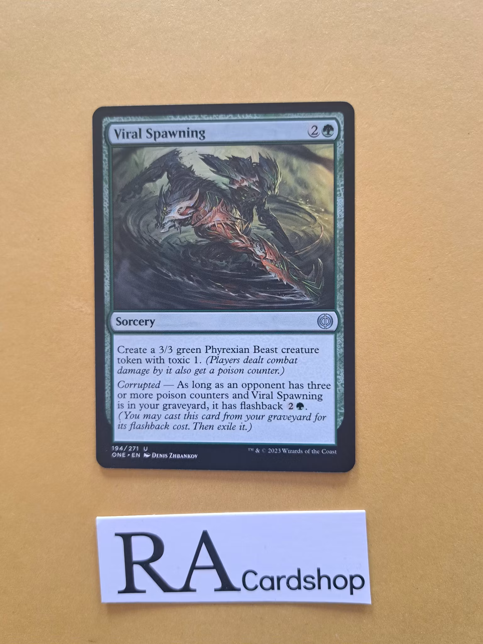 Viral Spawning Uncommon 194/271 Phyrexia All Will Be One Magic the Gathering