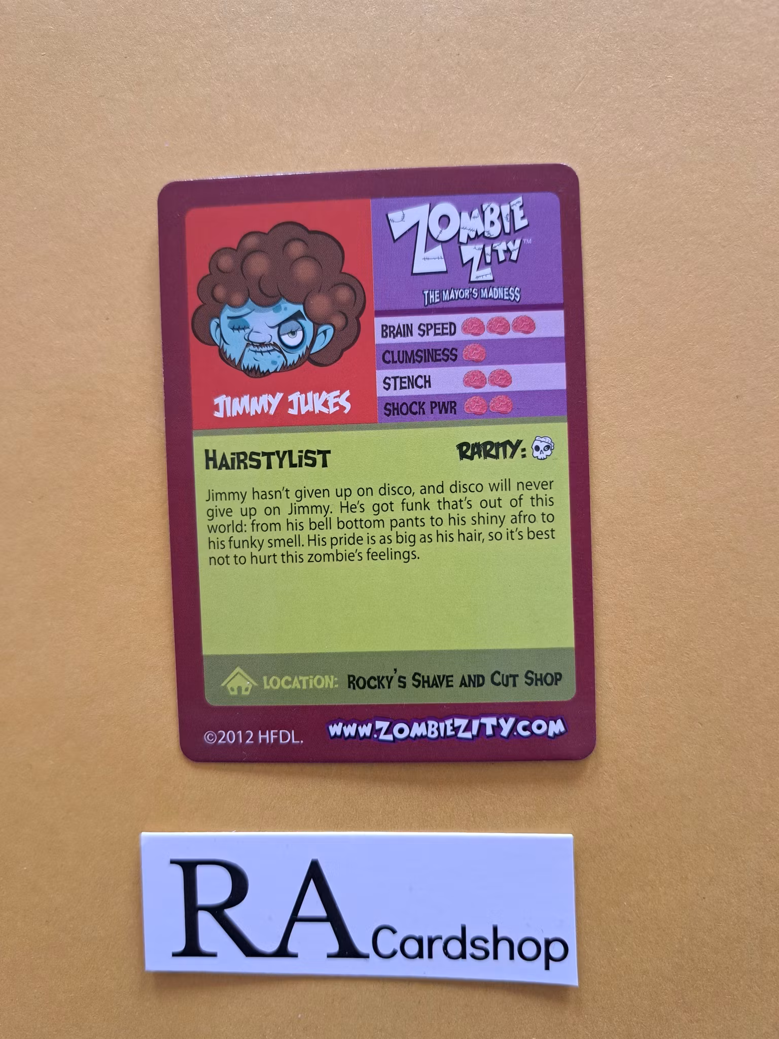 Jimmy Jukes Hairstylist #59 Zombie Zity