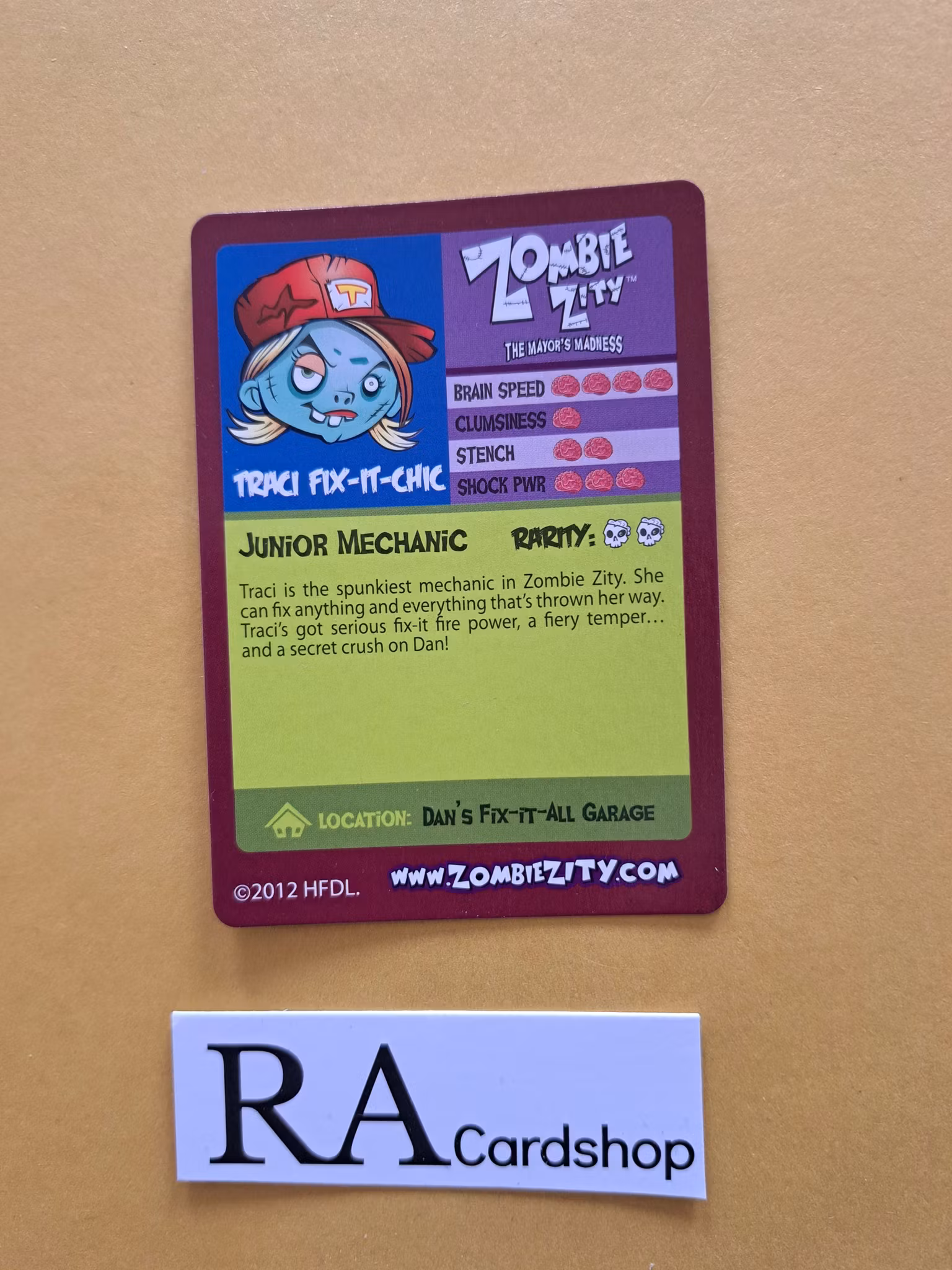 Traci Fix-it-chic Junior Mechanic (Foil) #5 Zombie Zity
