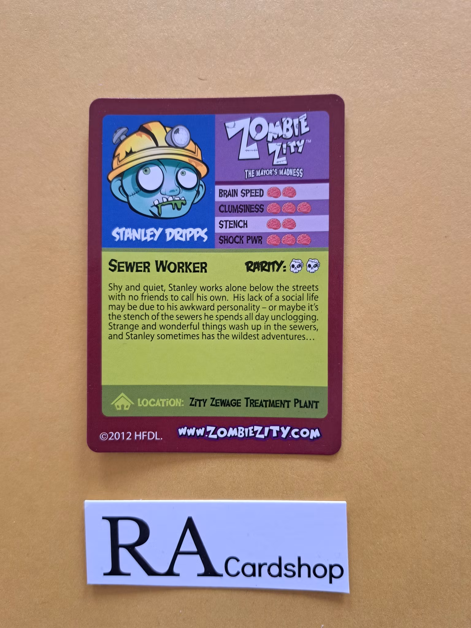 Stanley Dripps Sewer Worker #26 Zombie Zity