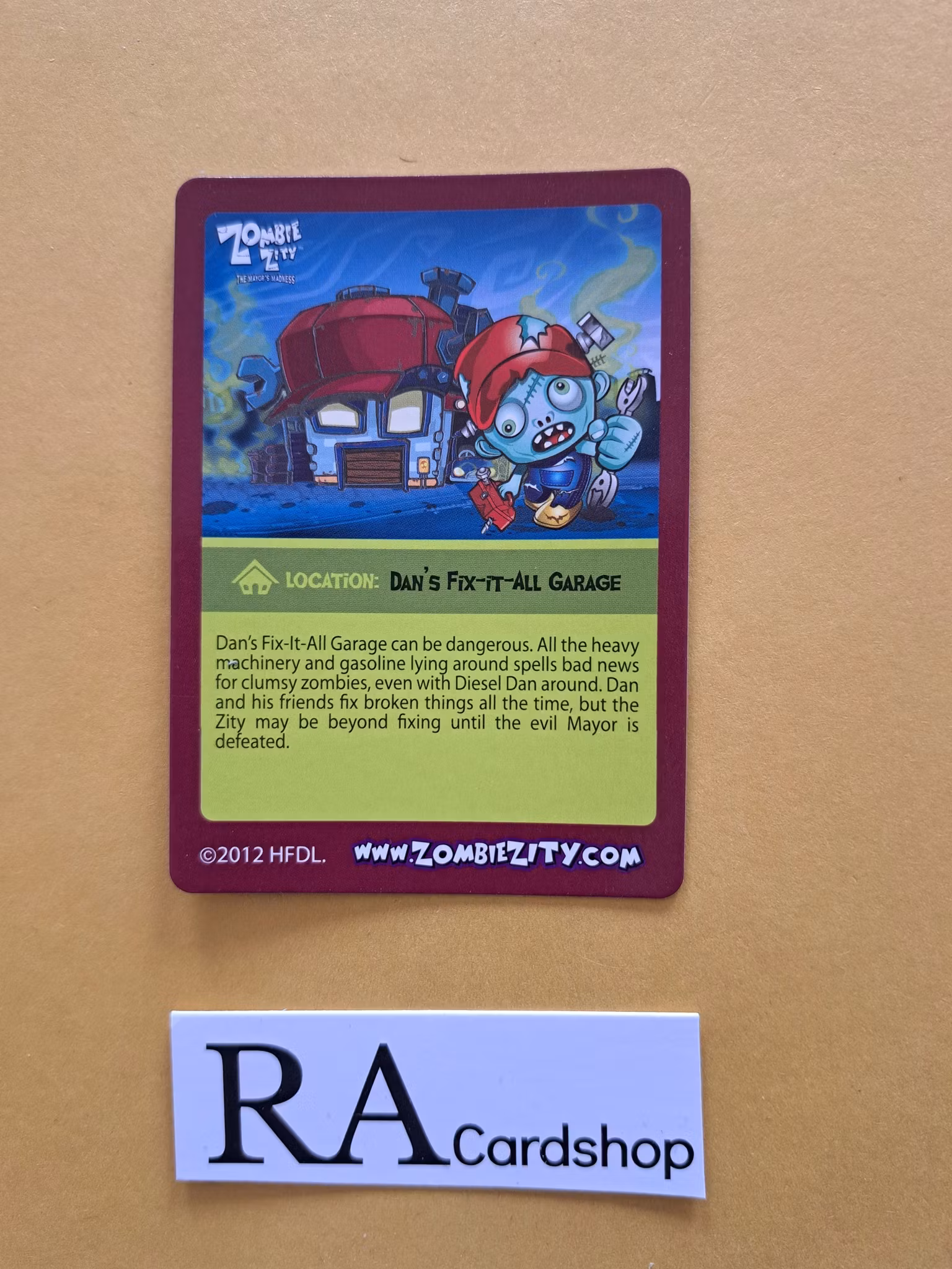 Dans Fix-it-all Garage (Foil) #7 Zombie Zity