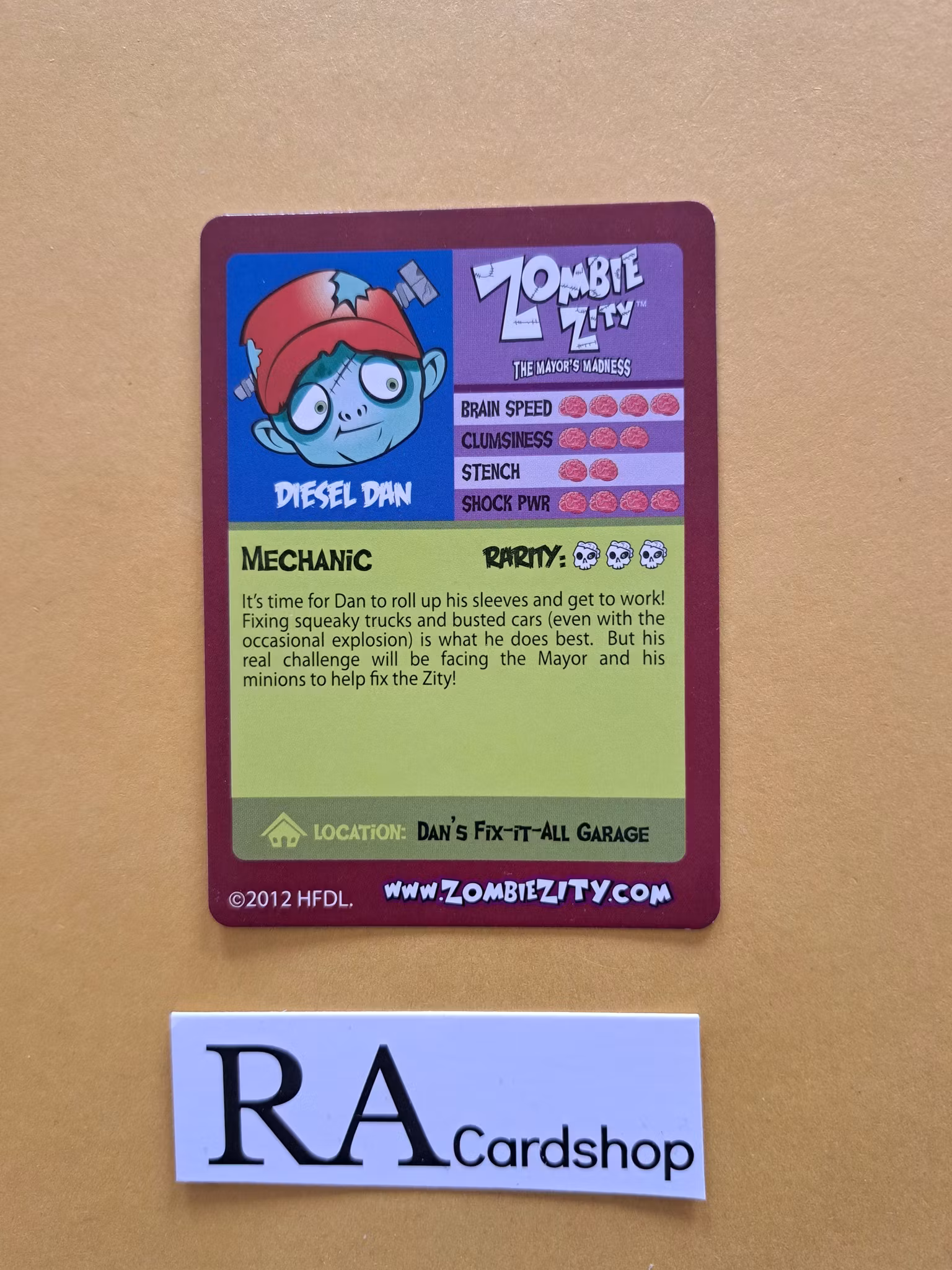 Diesel Dan Mechanic #1 Zombie Zity