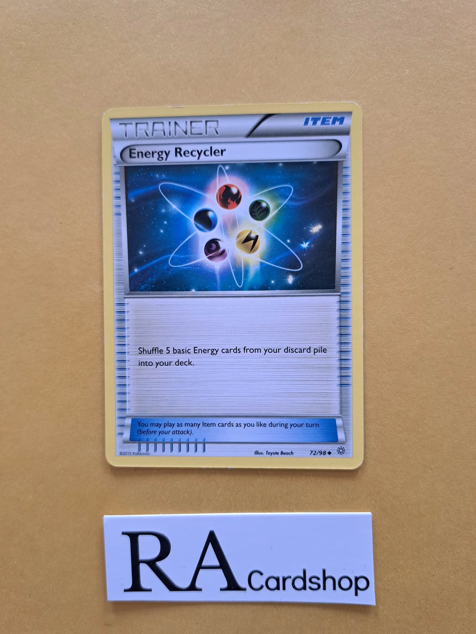 Energy Recycler Uncommon 72/98 Ancient Origins Pokemon