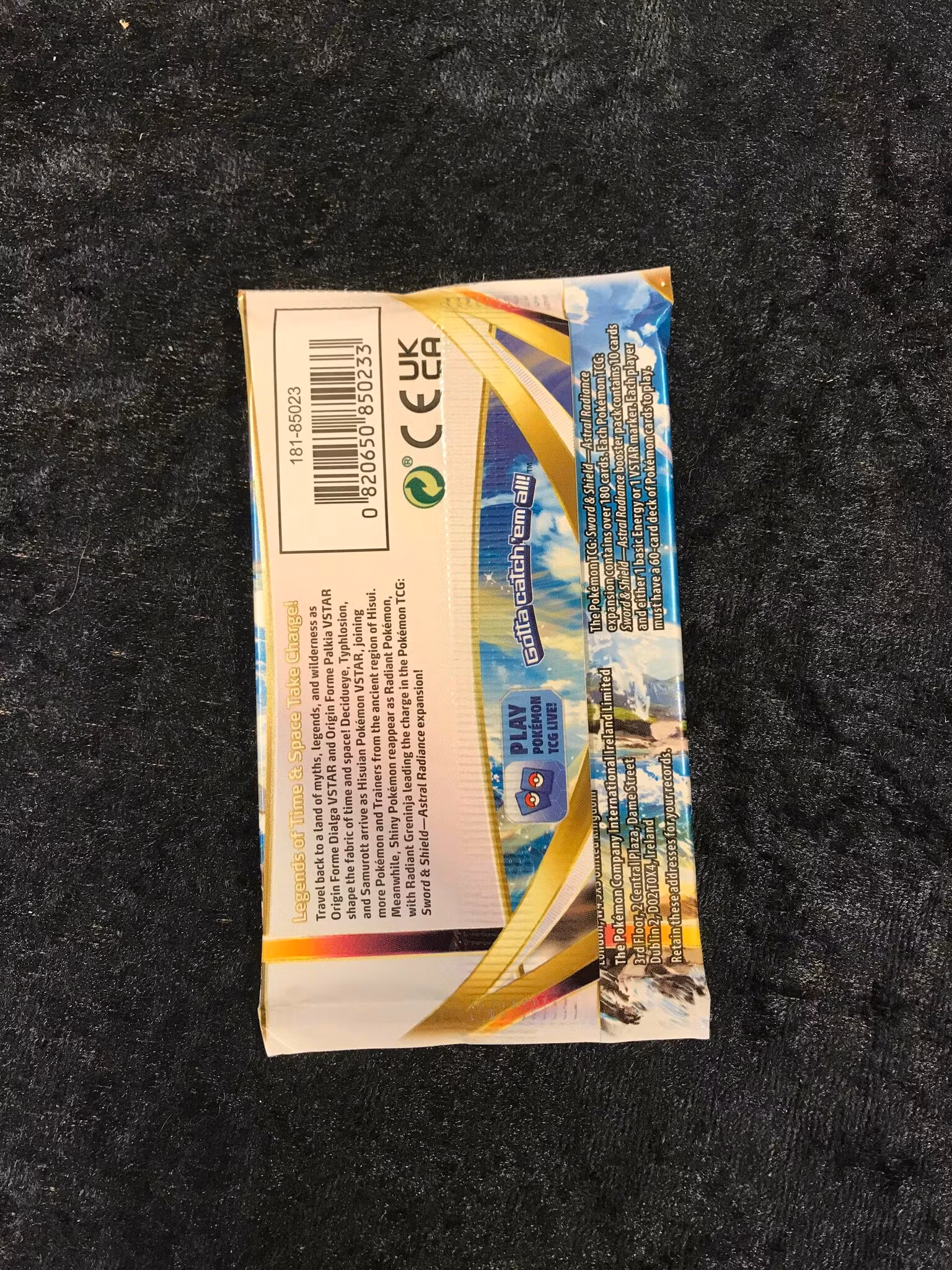 Pokemon Astral Radiance Booster Pack