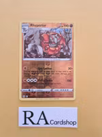 Rhyperior Reverse Holo Rare 091/196 Lost Origin Pokémon