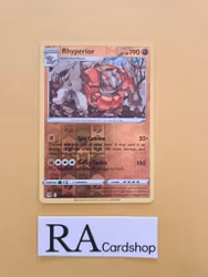 Rhyperior Reverse Holo Rare 091/196 Lost Origin Pokémon
