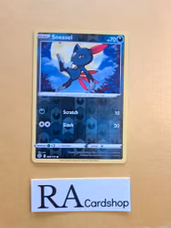 Sneasel Reverse Holo Common 086/172 Brilliant Stars Pokemon
