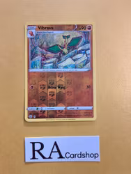 Vibrava Reverse Holo Uncommon 075/172 Brilliant Stars Pokemon