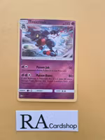 Toxicroak Reverse Holo Rare 55/147 Burning Shadows Pokemon