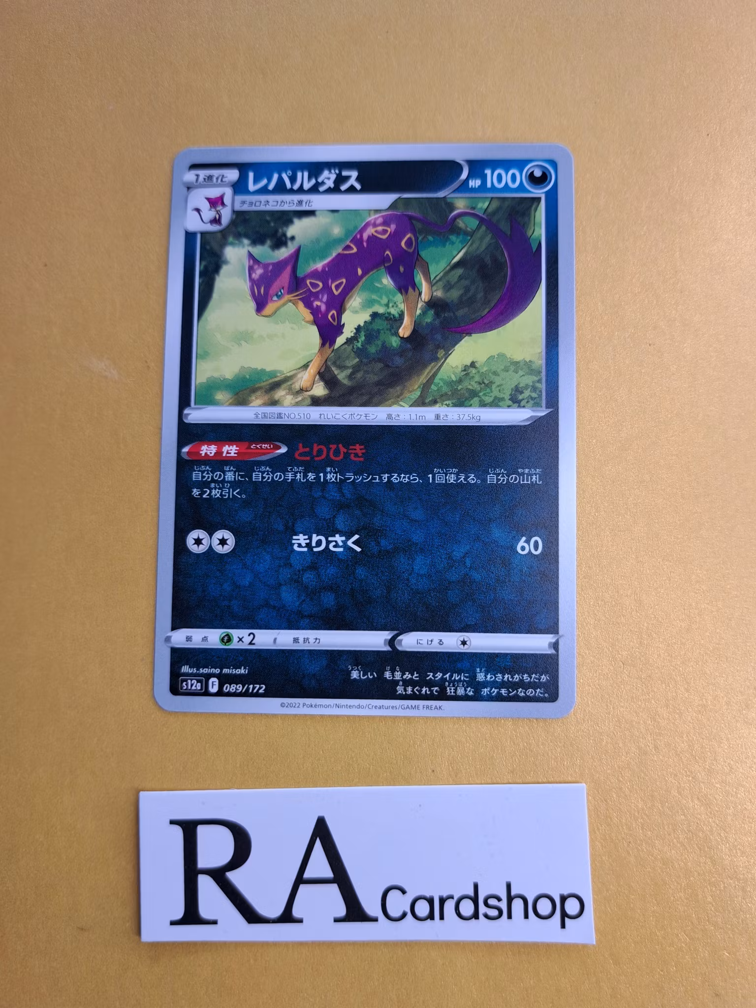 Liepard 089/172 VSTAR Universe s12a Pokemon