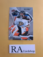 John Gibson Anaheim Ducks #20 2021-22 Upper Deck Allure