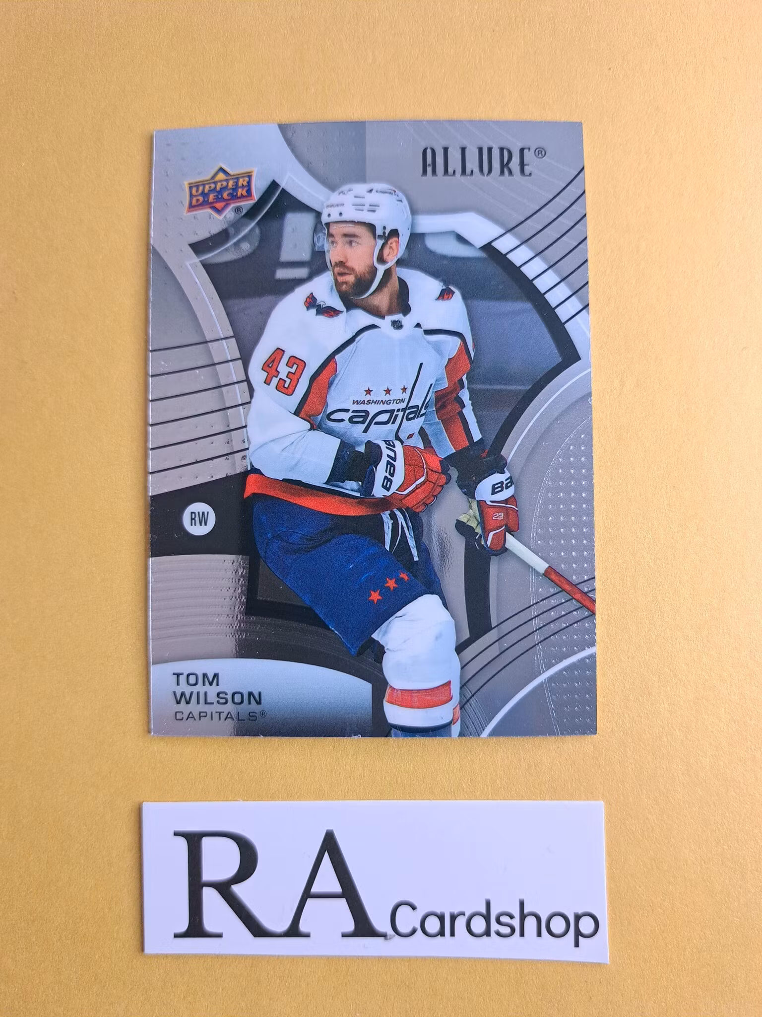 Tom Wilson Washington Capitals #3 2021-22 Upper Deck Allure