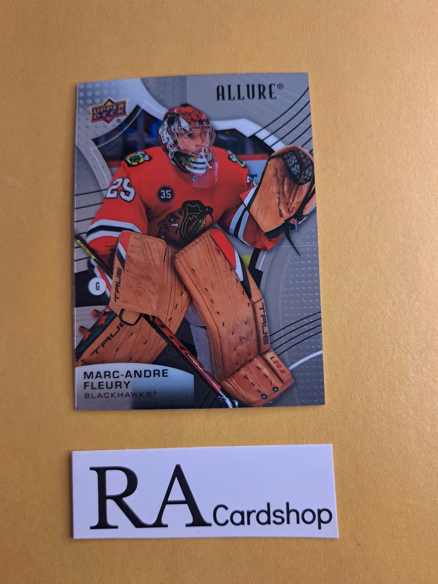 March-Andre Fleury Chicago Blackhawks #30 2021-22 Upper Deck Allure