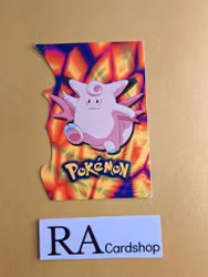 Topps #36 Clefable Die - Cut Embossed Cards 9 of 18 Pokemon