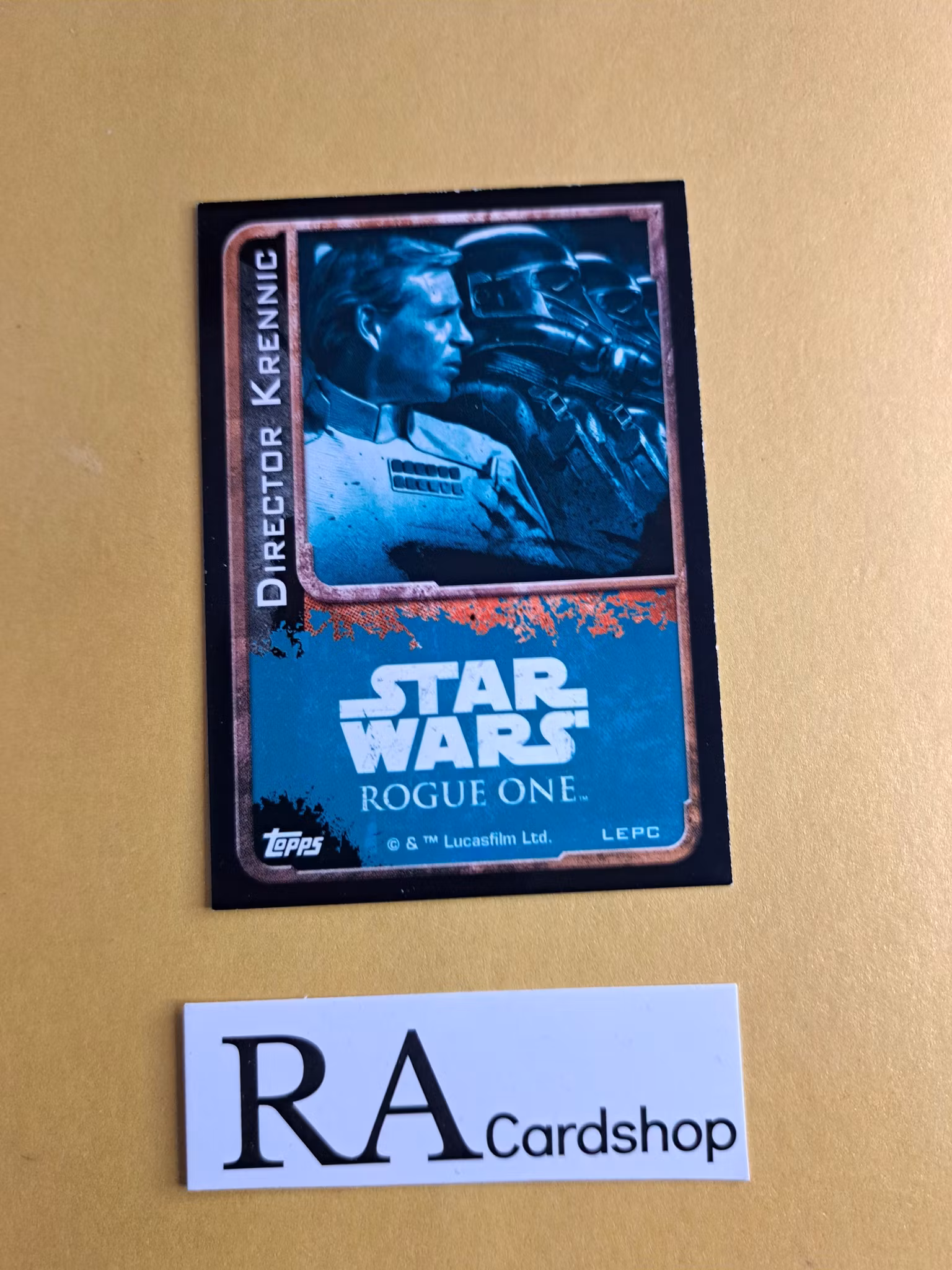 Director Krennic Limited Edition Rogue One Topps Star Wars