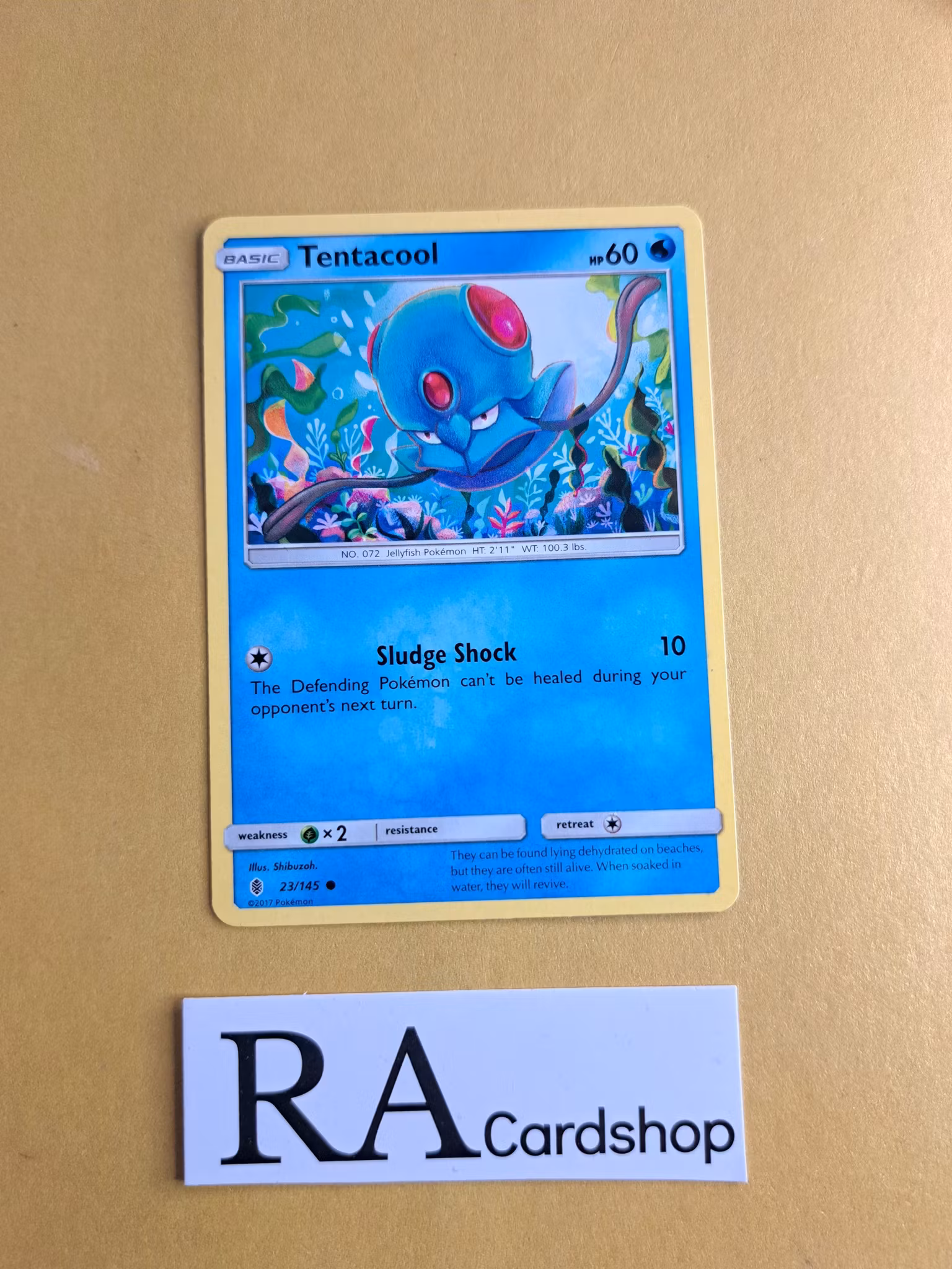 Tentacool Common 23/145 Guardians Rising Pokemon