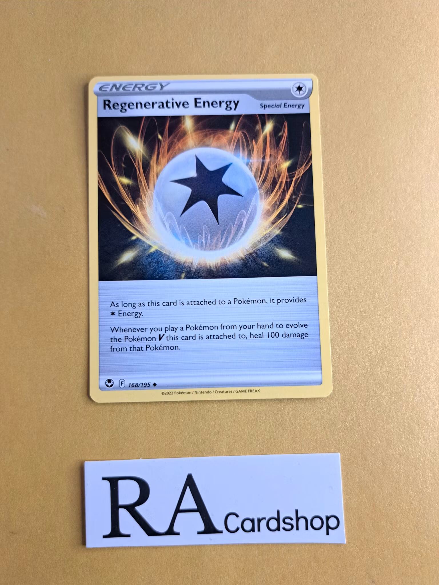 Regenerative Energy Uncommon 168/195 Silver Tempest Pokemon