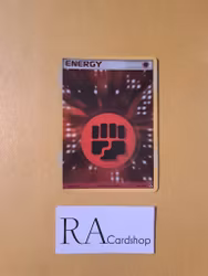 Fighting Energy Reverse Holo Rare 108/108 EX Power Keepers Pokemon