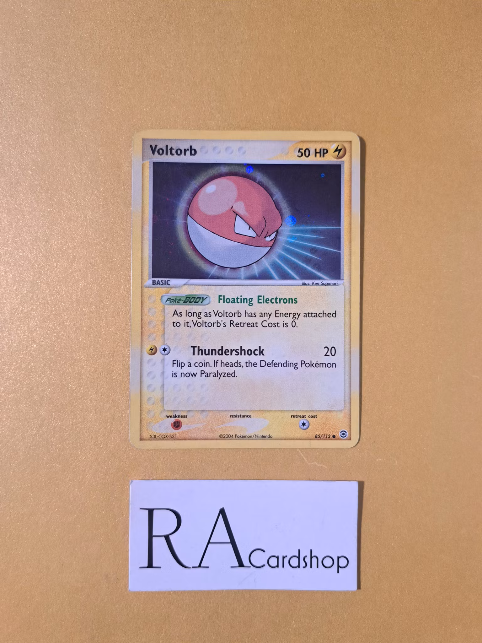 Voltorb Reverse Holo Common 85/112 EX FireRed & LeafGreen Pokemon