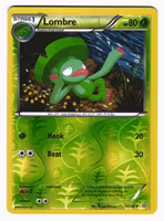 Lombre Reverse Holo Uncommon 11/160 Primal Clash Pokemon