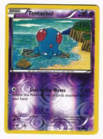 Tentacool Reverse Holo Common 70/160 Primal Clash Pokemon