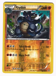 Rhydon Reverse Holo Uncommon 75/160 Primal Clash Pokemon