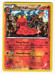 Magcarcgo Reverse Holo Uncommon 23/160 Primal Clash Pokemon