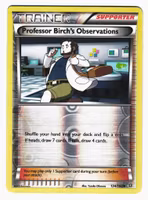 Professor Birchs Observations Reverse Holo Uncommon 134/160 Primal Clash Pokemon
