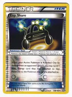 Exp. Share Reverse Holo Uncommon 128/160 Primal Clash Pokemon