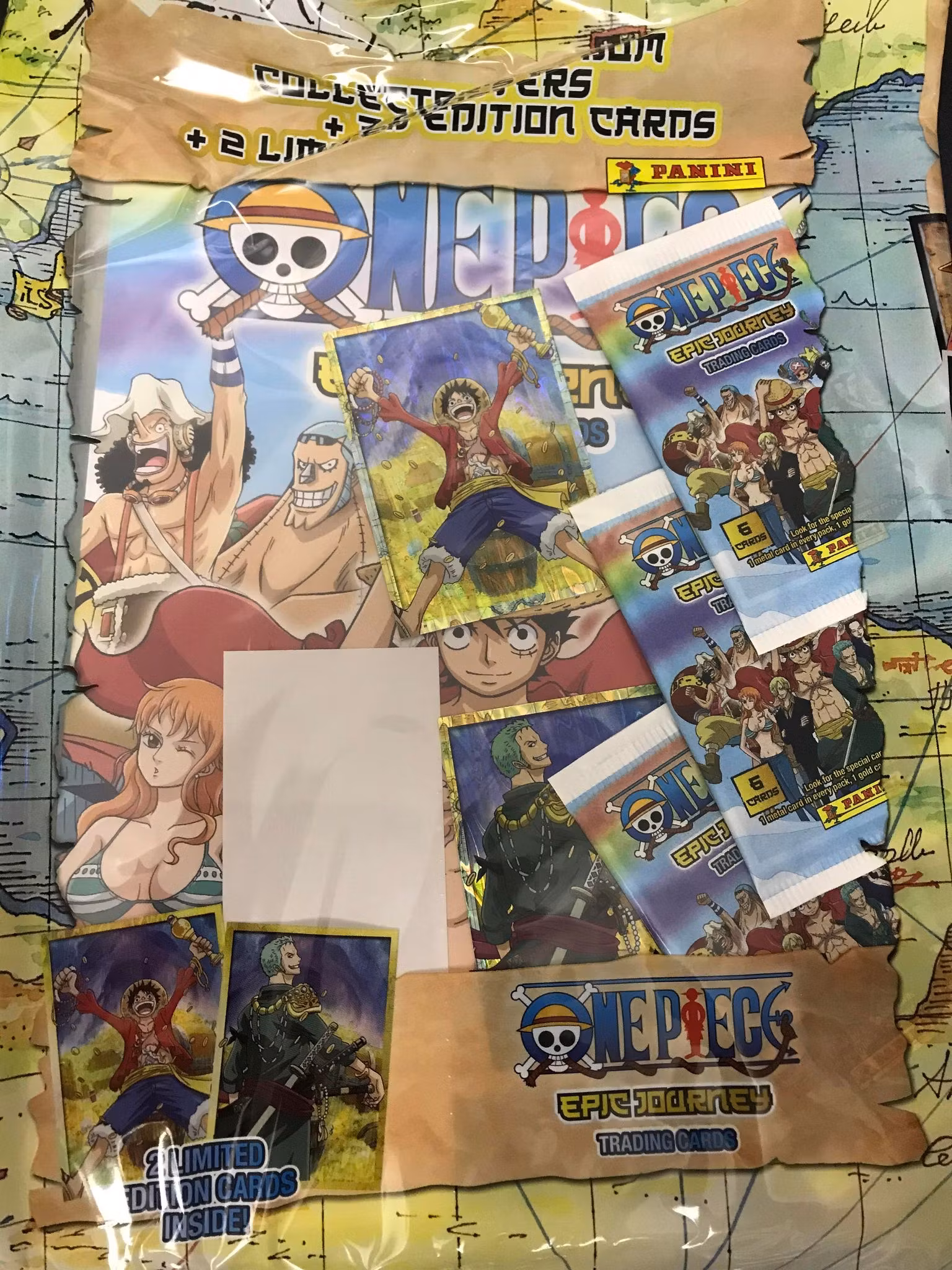 One Piece Panini TC Starter Pack