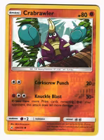 Crabrawler Reverse Holo Common 104/214 Unbroken Bonds Pokemon