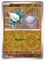 Glimmet Reverse Holo Common 125/193 Paldea Evolved Pokemon