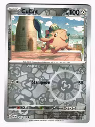 Cufant Reverse Holo Common 149/193 Paldea Evolved Pokemon