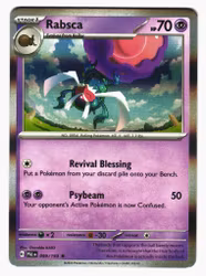 Rabsca Holo Rare 099/193 Paldea Evolved Pokemon