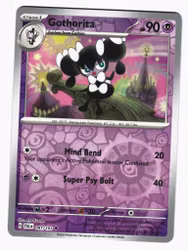 Gothorita Reverse Holo Uncommon 091/193 Paldea Evolved Pokemon