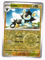 Luxio Reverse Holo Uncommon 070/193 Paldea Evolved Pokemon