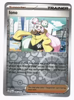 Iono Reverse Holo Uncommon 185/193 Paldea Evolved Pokemon