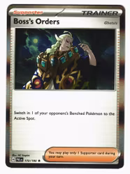 Bosss Orders Holo Rare 172/193 Paldea Evolved Pokemon