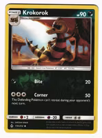 Krokorok Uncommon Reverse Holo 115/214 Unbroken Bonds Pokemon