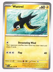 Wattrel Common 081/193 Paldea Evolved Pokemon