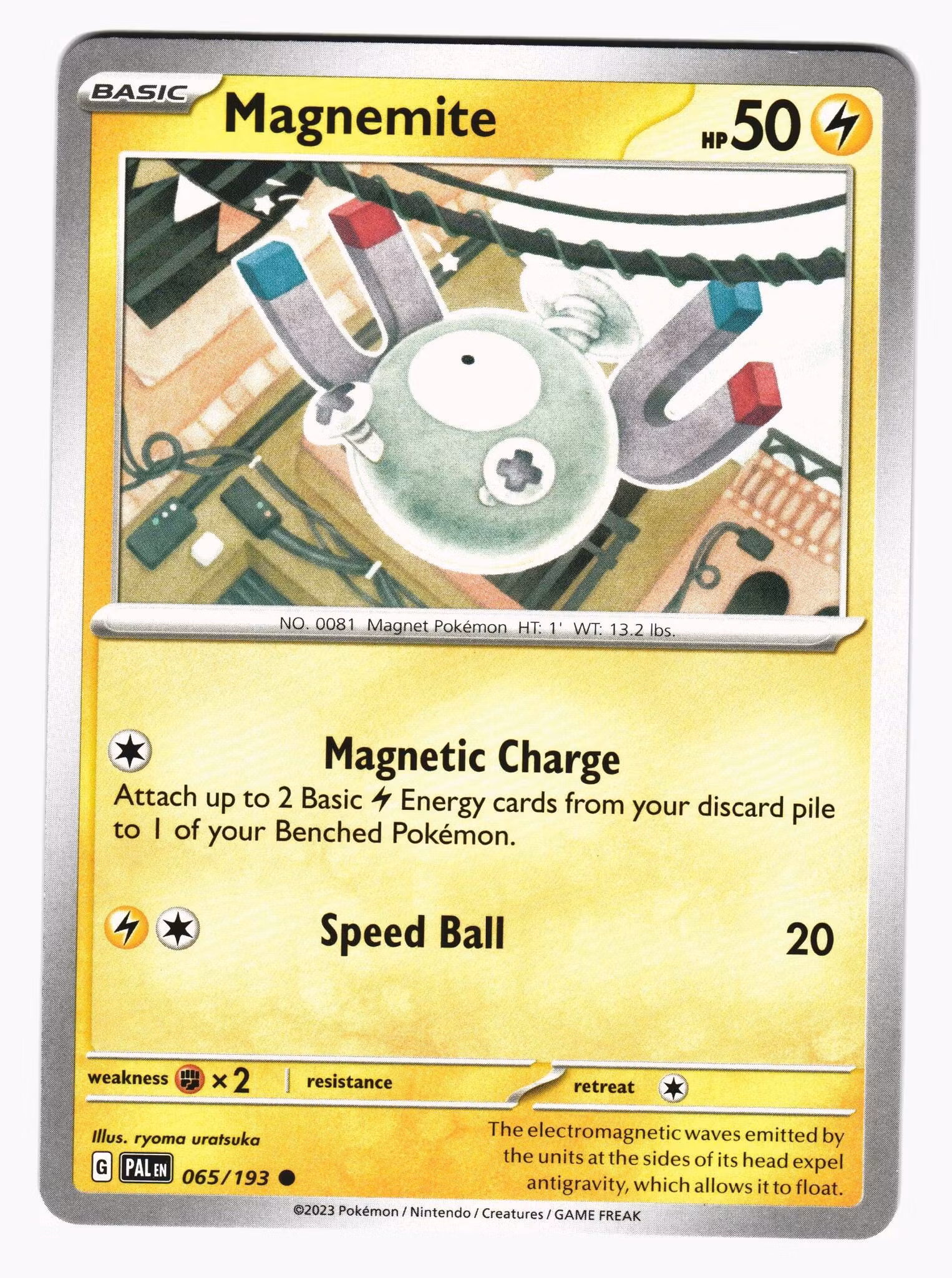 Magnemite Common 065/193 Paldea Evolved Pokemon