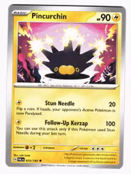 Pincurchin Uncommon 073/193 Paldea Evolved Pokemon