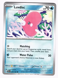 Luvdisc Common 047/193 Paldea Evolved Pokemon
