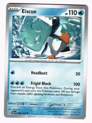 Eiscue Uncommon 048/193 Paldea Evolved Pokemon